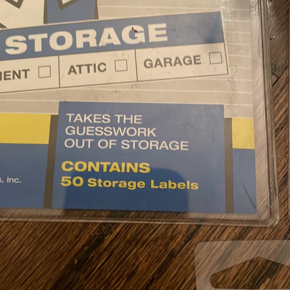 Chateau Storage Labels - Picture 2 of 3